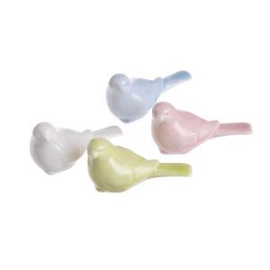 Figurina ceramica pasare pentru aranjamente florale
