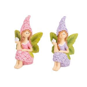 Figurina fetita lavanda pentru aranjamente florale