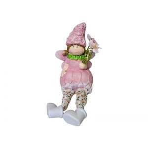 Figurina fetita+picioare moi pentru decoratiuni florale