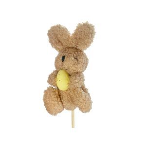 Figurina iepuras plus+bat pentru decoratiuni florale