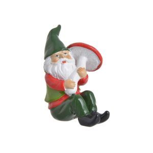Figurina pitic+ciuperca pentru decoratiuni florale