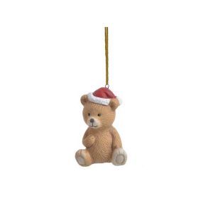 Figurina ursulet+agatatoare pentru decoratiuni florale