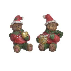 Figurina ursulet pentru decoratiuni craciun