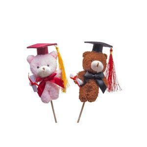 Figurina ursulet plus+toca+bat pentru decoratiuni florale