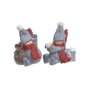 Figurine copilasi pentru decoratiuni Craciun set 2 buc