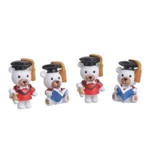 Figurine ursulet+toca pentru decoratiuni florale