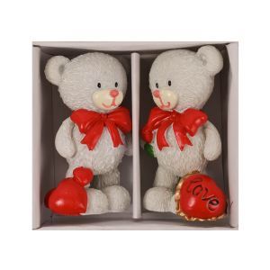 Figurine ursuleti pentru decoratiuni florale set 2 buc