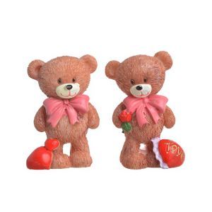Figurine ursuleti pentru decoratiuni florale set 2 buc