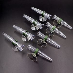 Fiola plastic+ventuza 11 cm pentru flori set 8 buc