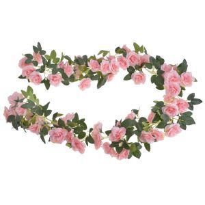 Ghirlanda trandafiri artificiali pentru aranjamente florale