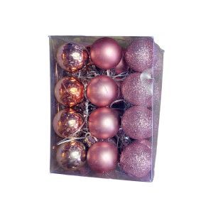 Globuri plastic color pentru decoratiuni florale set 24 buc