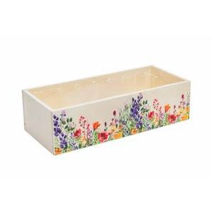 Ladita lemn+model pentru aranjamente florale