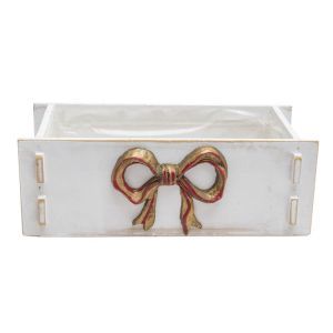 Ladita lemn+model pentru decoratiuni Craciun