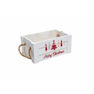 Ladita lemn+model pentru decoratiuni Craciun