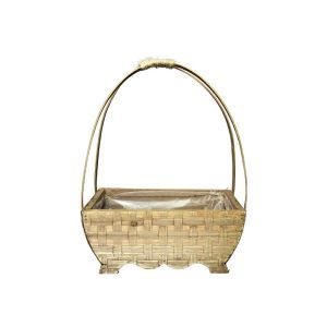 Ladita lemn tip poseta+toarta pentru aranjamente florale