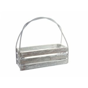 Ladita lemn+toarta pentru aranjamente florale