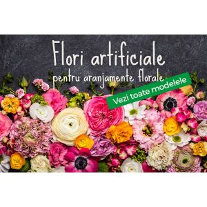 Flori artificiale pentru aranjamente florale de neuitat