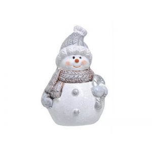Figurina om zapada ceramica 7.5 cm pentru decoratiuni Craciun