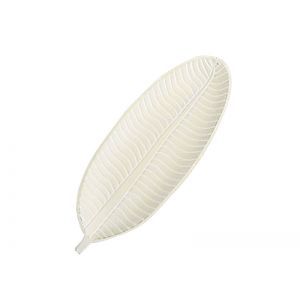 Platou lemn color tip frunza pentru aranjamente florale