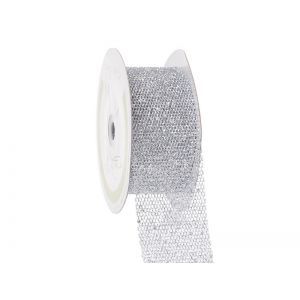 Rola material textil+sclipici pentru aranjamente florale