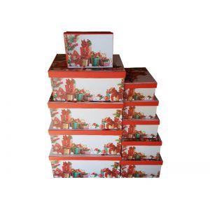 Cutii dreptunghiulare pentru flori set 10 buc