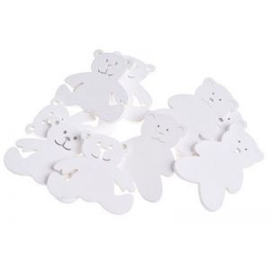 Figurine lemn pentru decoratiuni florale set 10 buc