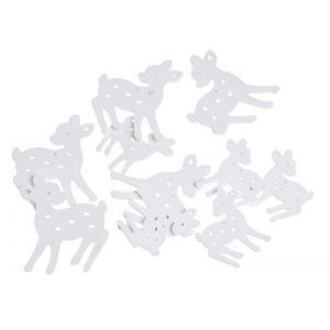 Set 10 figurine lemn pentru decoratiuni florale