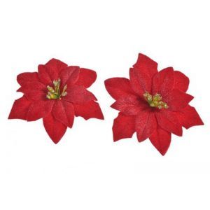 Craciunite clips color set 2 buc pentru aranjamente florale