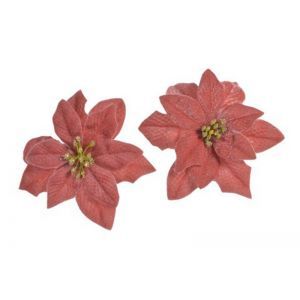 Craciunite clips color set 2 buc pentru aranjamente florale