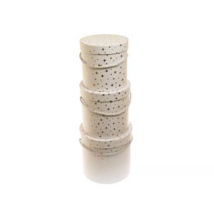 Cutii tip cilindru pentru aranjamente florale set 3 buc