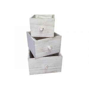 Cutii tip sertar pentru aranjamente florale set 3 buc