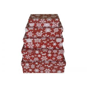 Cutii dreptunghiulare pentru flori set 5 buc