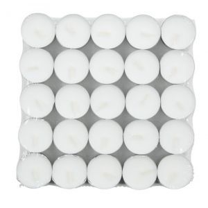 Lumanari pastila pentru aranjamnete florale set 50 buc