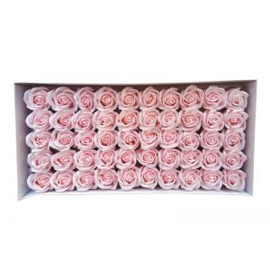 Set 50 trandafiri sapun color