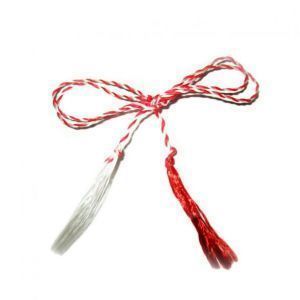 Snur martisor pentru decoratiuni florale set 10 buc