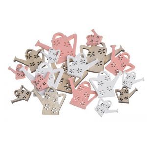 Stropitori lemn color pentru aranjamente florale set 18 buc