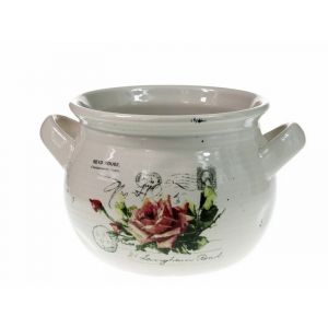 Vas ceramica cu masline 19 cm