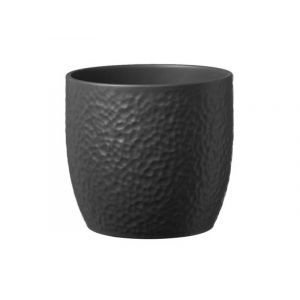 Vas ceramica rotund pentru aranjamente florale