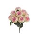 Buchet 10 trandafiri din flori artificiale model 1