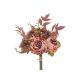 Buchet 5 fire bujori+frunze artficiale model 3