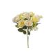 Buchet 5 fire trandafiri+boboci din flori artificiale model 1