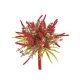 Buchet bobite+floricele artificiale color model 8