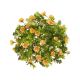 Coronita verdeata artificiala+floricele pentru decoratiuni florale model 6