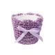 Cos crosetat color pentru aranjamente florale mov