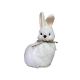 Figurina iepuras plus pentru decoratiuni florale model 2