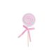 Figurine acadele color pentru decoratiuni Craciun roz