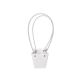 Poseta color pentru aranjamente florale set 10 buc alb