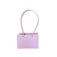 Posete model embosat color pentru aranjamente florale set 10 buc lila
