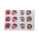 Nasturi color pentru aranjamente florale set 12 buc model 4