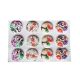 Nasturi color pentru aranjamente florale set 12 buc model 5